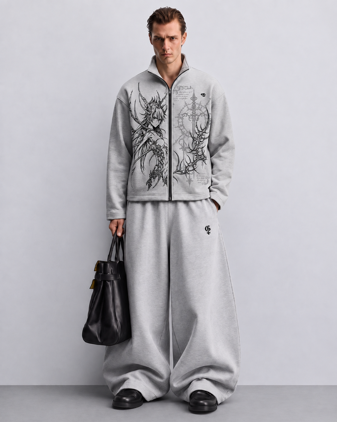 Blacken Grey Balloon Pants