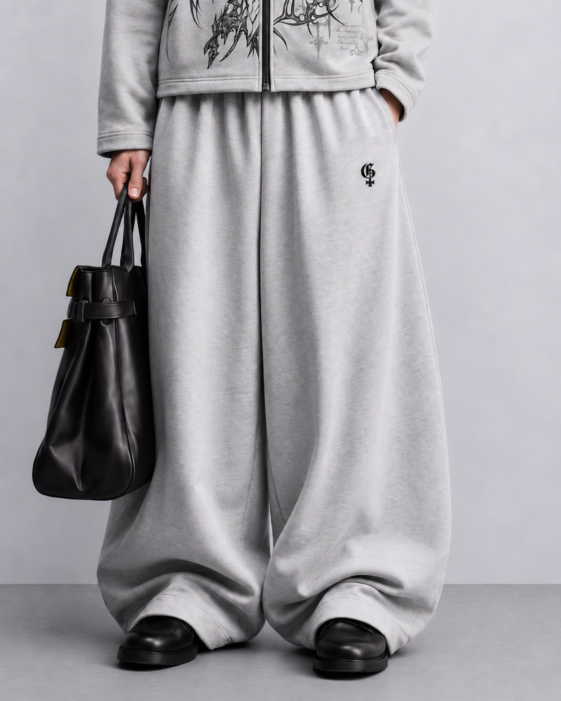 Blacken Grey Balloon Pants