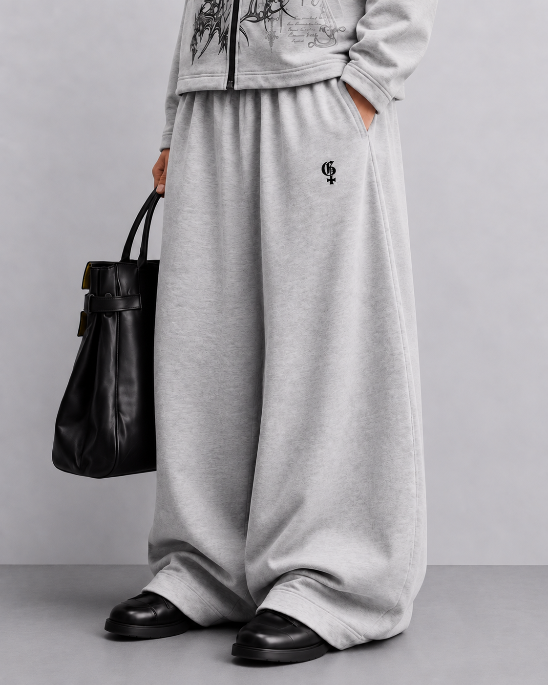 Blacken Grey Balloon Pants